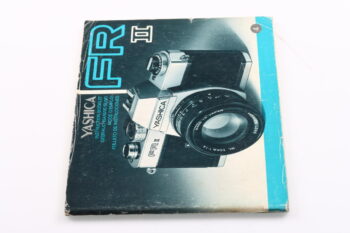 Yashica FR-II Gebrauchsanweisung (En/De/Fr/Es)