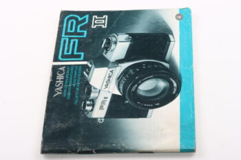 Yashica FR-II Gebrauchsanweisung (En/De/Fr/Es)