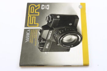 Yashica FR-I Gebrauchsanweisung (En/De/Fr/Es)