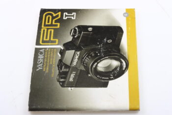 Yashica FR-I Gebrauchsanweisung (En/De/Fr/Es)