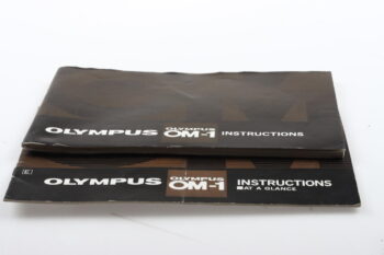 Olympus OM-1 Instructions manual