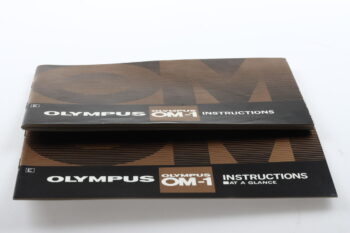 Olympus OM-1 Instructions manual