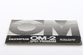Olympus OM-2 Spot/Program Instructions manual