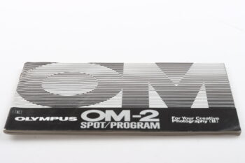 Olympus OM-2 Spot/Program Instructions manual