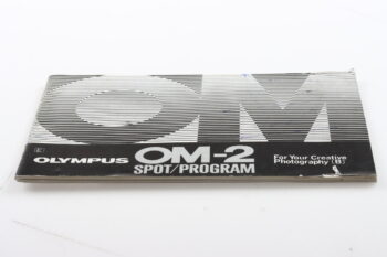 Olympus OM-2 Spot/Program Instructions manual