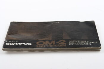 Olympus OM-2 Spot/Program Gebrauchsanleitung (En/De/Fr/Es)