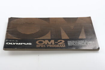 Olympus OM-2 Spot/Program Gebrauchsanleitung (En/De/Fr/Es)