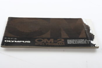Olympus OM-2 Spot/Program Gebrauchsanleitung (En/De/Fr/Es)