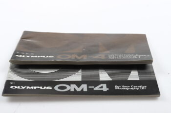Olympus OM-4 Gebrauchsanleitung (En/De/Fr/Es)