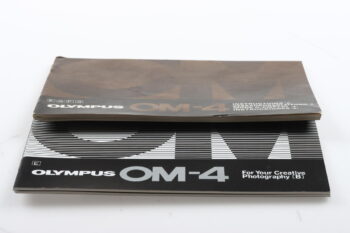 Olympus OM-4 Gebrauchsanleitung (En/De/Fr/Es)