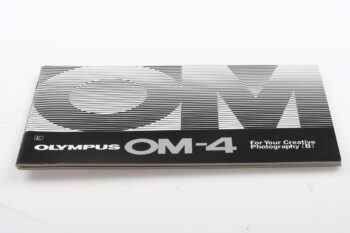 Olympus OM-4 Gebrauchsanleitung (En/De/Fr/Es)