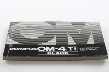 Olympus OM-4 Ti Black Gebrauchsanleitung