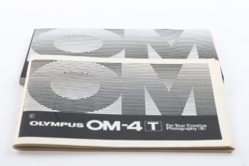Olympus OM-4 Ti Black Instructions Manual