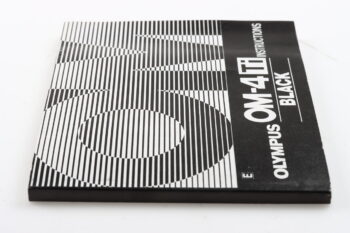 Olympus OM-4 Ti Black Instructions Manual