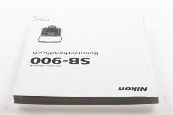 Nikon SB-900 Benutzerhandbuch