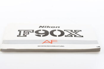 Nikon F90X Bedienungsanleitung