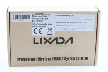 Lixada iluminaci XLR Adapter - 3 Stück