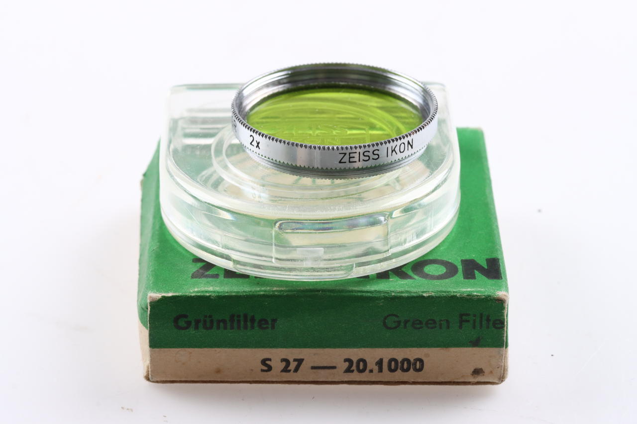 Zeiss Ikon Grünfilter 27mm 20.100