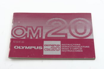 Olympus OM-20 Gebrauchsanleitung (En/Ge/Es/Fr)
