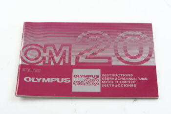 Olympus OM-20 Gebrauchsanleitung (En/Ge/Es/Fr)