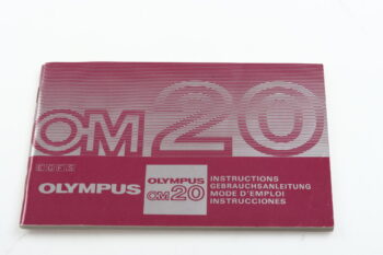 Olympus OM-20 Gebrauchsanleitung (En/Ge/It/Fr)