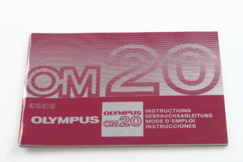 Olympus OM-20 Gebrauchsanleitung (En/Ge/Es/Fr)