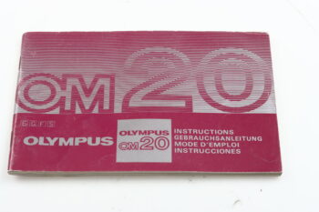 Olympus OM-20 Gebrauchsanleitung (En/Ge/Es/Fr)
