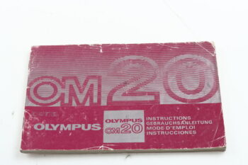 Olympus OM-20 Gebrauchsanleitung (En/Ge/Es/Fr)