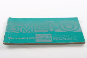 Olympus OM-40 Gebrauchsanleitung (En/Ge/Es/Fr)