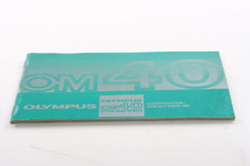 Olympus OM-40 Program Gebrauchsanleitung