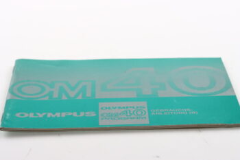Olympus OM-40 Program Gebrauchsanleitung