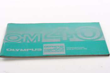 Olympus OM-40 Program Gebrauchsanleitung