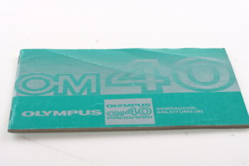 Olympus OM-40 Program Gebrauchsanleitung