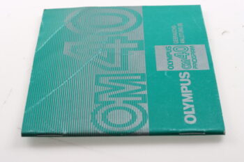Olympus OM-40 Program Gebrauchsanleitung