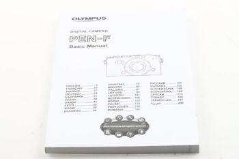 Olympus PEN-F Digital Camera Basic Manual (mehrsprachig)