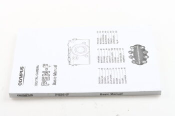Olympus PEN-F Digital Camera Basic Manual (mehrsprachig)