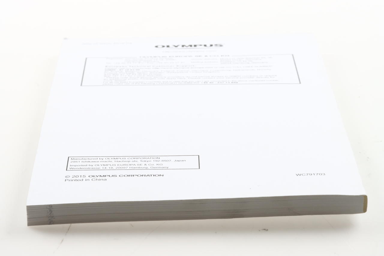 Olympus E-M10 Mark II Digital Camera Basic Manual (mehrsprachig)