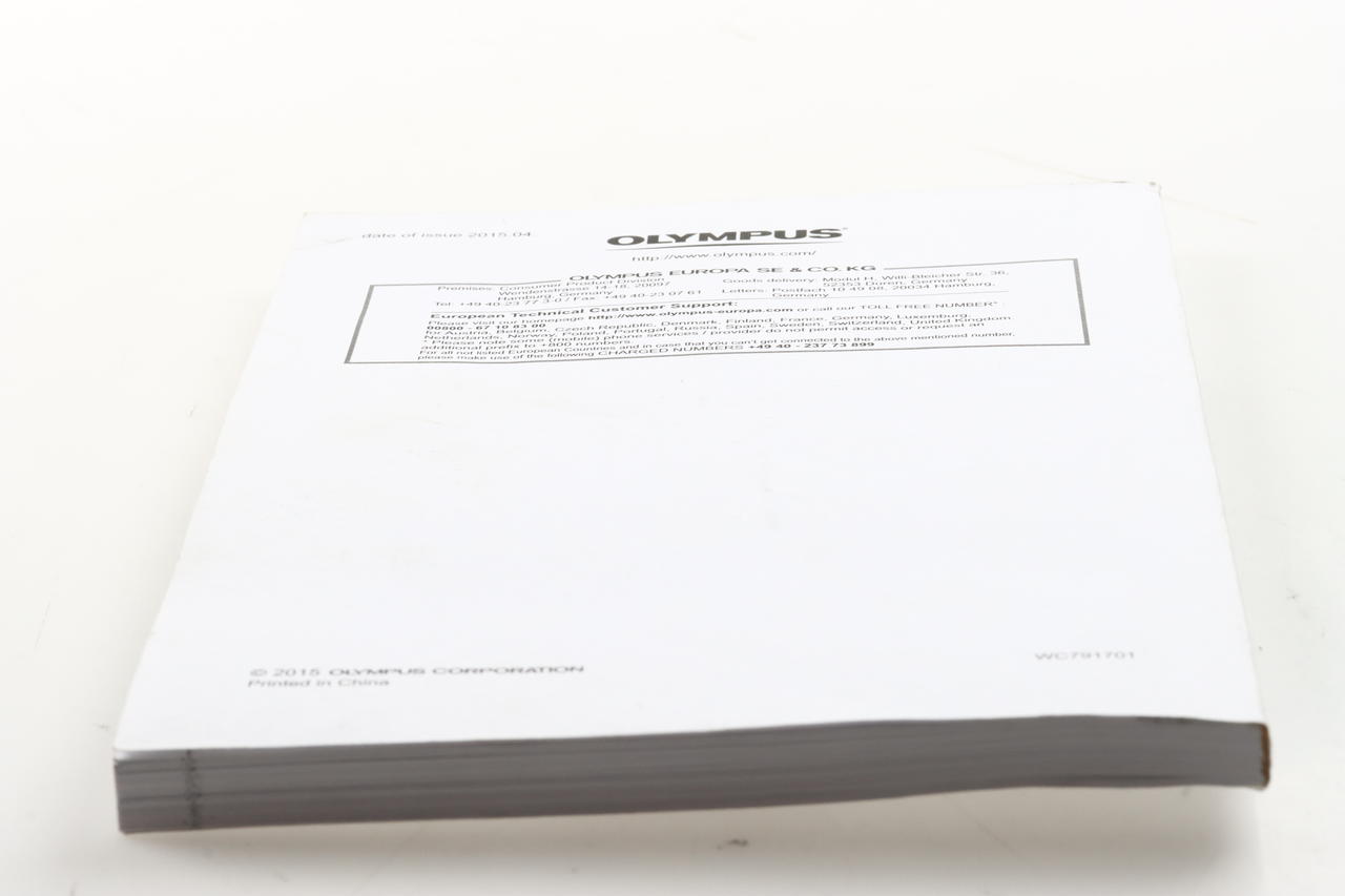 Olympus E-M10 Mark II Digital Camera Basic Manual (mehrsprachig)