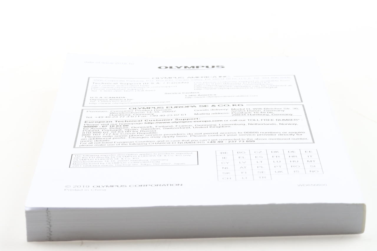 Olympus E-M1 Mark III Digital Camera Basic Manual (mehrsprachig)