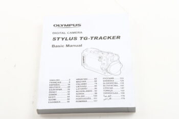 Olympus Stylus TG-Tracker Digital Camera Basic Manual (Mehrsprachig)