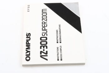 Olympus AZ-300 Superzoom Gebrauchsanleitung (En/Fr/Es/Ge)