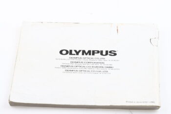 Olympus OM 77AF Superzoom Gebrauchsanleitung (En/Fr/Es/Ge)