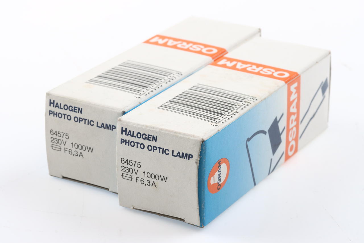Osram 64575 EGY P1/15 230V 1000W GX6.35 - 2 Stück