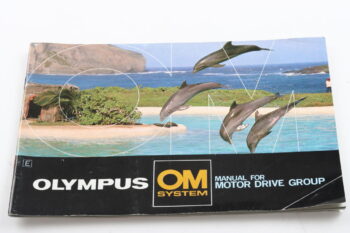 Olympus Motor drive group - Instructions manual