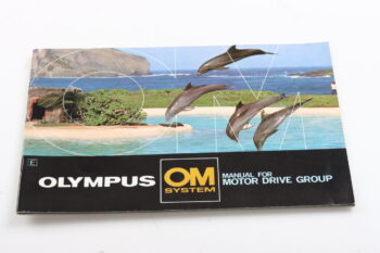 Olympus Motor drive group - Instructions manual