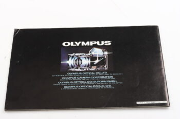 Olympus Motor drive group - Instructions manual
