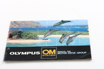Olympus Motor drive group - Instructions manual