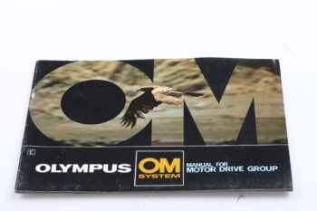 Olympus Motor drive group - Instructions manual