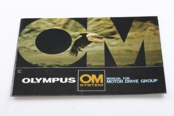 Olympus Motor drive group - Instructions manual