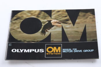 Olympus Motor drive group - Instructions manual